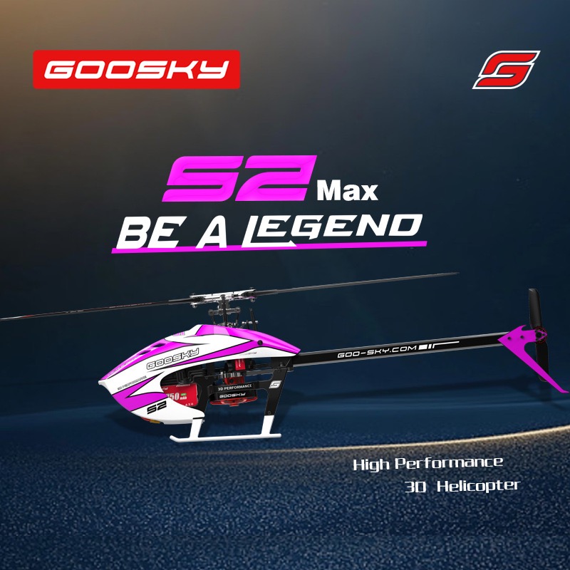 Rc Helicopter Case - GOOSKY S2 Max Model Pesawat Terbang