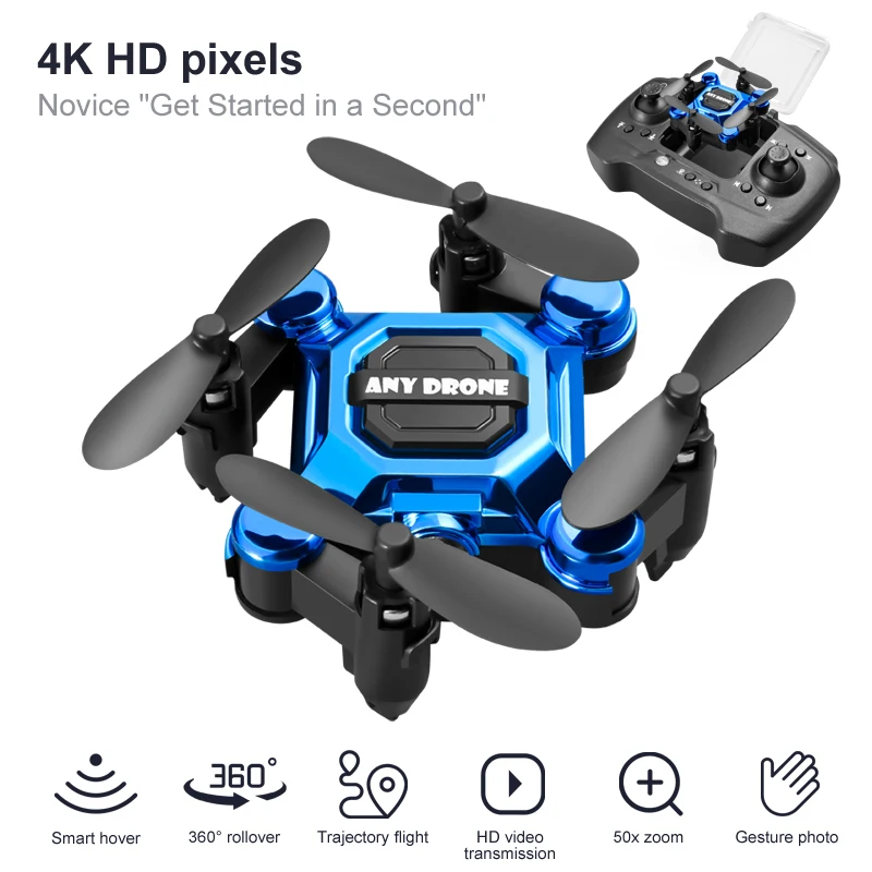 Rc Helicopter Case - Drone RC HD Kamera 4K Lipat