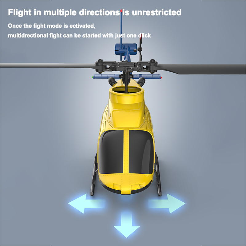 Helikopter RC A60 2.4G 6-Axis  - Rc Helicopter Case ulasan dan harga