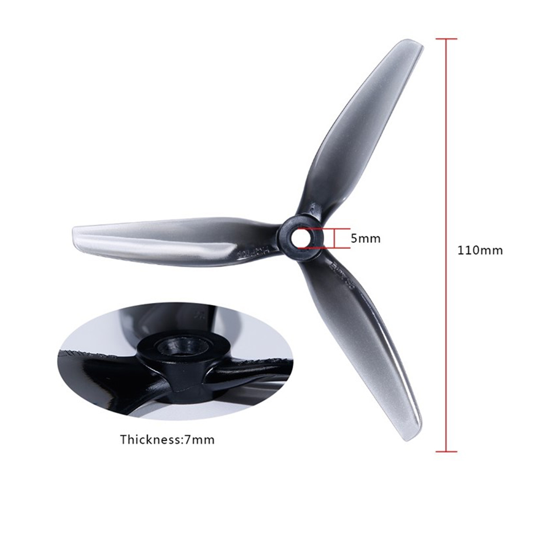 4 Buah HQ Cristi X S5 Prop 5X4 - Rc Helicopter Blade ulasan dan harga